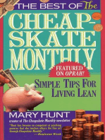 The Best of the Cheapskate Monthly: Simple Tips For Living Lean
