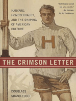 The Crimson Letter: Harvard, Homosexuality, and the Shaping of American Culture