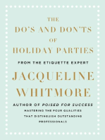 The Do's and Don'ts of Holiday Parties: From International Etiquette Expert Jacqueline Whitmore
