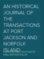 An Historical Journal of the Transactions at Port Jackson and Norfolk Island