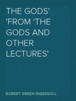 The Gods
From 'The Gods and Other Lectures'