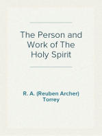 The Person and Work of The Holy Spirit