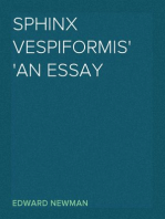 Sphinx Vespiformis
An Essay