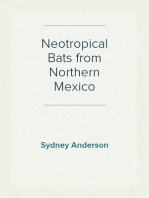 Neotropical Bats from Northern Mexico