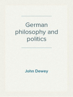 German philosophy and politics