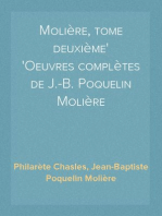 Molière, tome deuxième
Oeuvres complètes de J.-B. Poquelin Molière