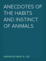 Anecdotes of the Habits and Instinct of Animals