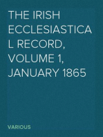 The Irish Ecclesiastical Record, Volume 1, January 1865