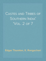 Castes and Tribes of Southern India
Vol. 2 of 7