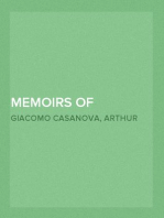 Memoirs of Casanova — Volume 04: Return to Venice