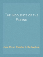 The Indolence of the Filipino