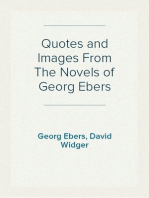 Quotes and Images From The Novels of Georg Ebers