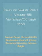 Diary of Samuel Pepys — Volume 68