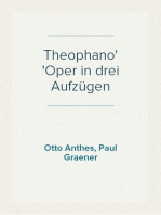Theophano
Oper in drei Aufzügen