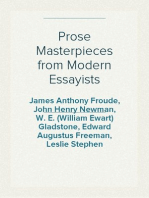 Prose Masterpieces from Modern Essayists
Volume 3 of 3