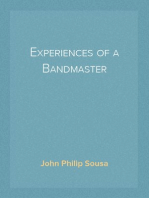 Experiences of a Bandmaster