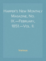 Harper's New Monthly Magazine, No. IX.—February, 1851.—Vol. II.