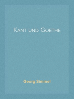 Kant und Goethe