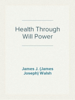 Health Through Will Power