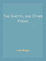 The Ghetto, and Other Poems