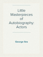 Little Masterpieces of Autobiography: Actors