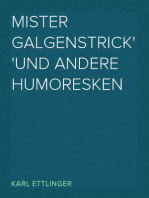 Mister Galgenstrick
und andere Humoresken