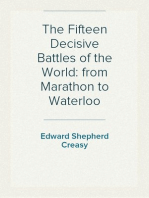 The Fifteen Decisive Battles of the World: from Marathon to Waterloo