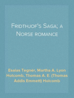 Fridthjof's Saga; a Norse romance