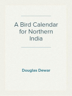 A Bird Calendar for Northern India