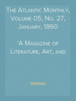 The Atlantic Monthly, Volume 05, No. 27, January, 1860
A Magazine of Literature, Art, and Politics