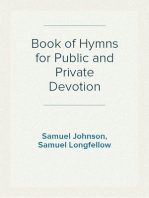 Book of Hymns for Public and Private Devotion