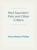 Red Saunders' Pets and Other Critters
