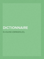 Dictionnaire raisonné de l'architecture française du XIe au XVIe siècle (7/9)