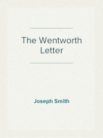 The Wentworth Letter