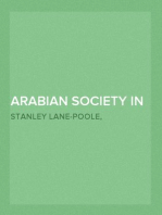 Arabian Society In The Middle Ages
Studies From The Thousand And One Nights