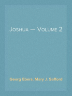 Joshua — Volume 2