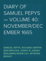 Diary of Samuel Pepys — Volume 40