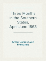 Three Months in the Southern States, April-June 1863