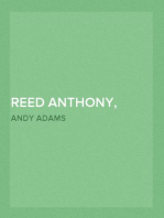 Reed Anthony, Cowman
An Autobiography