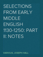 Selections from Early Middle English 1130-1250