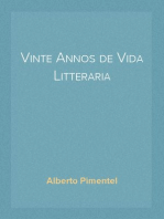 Vinte Annos de Vida Litteraria