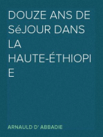 Douze ans de séjour dans la Haute-Éthiopie