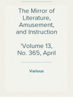 The Mirror of Literature, Amusement, and Instruction
Volume 13, No. 365, April 11, 1829