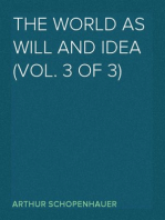 The World as Will and Idea (Vol. 3 of 3)
