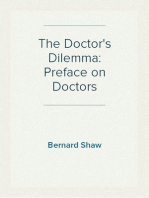 The Doctor's Dilemma: Preface on Doctors