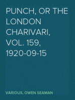 Punch, or the London Charivari, Vol. 159, 1920-09-15