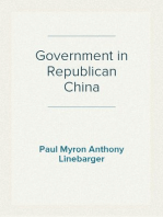 Government in Republican China