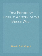That Printer of Udell's: A Story of the Middle West