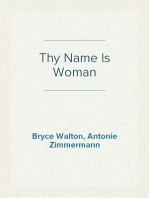 Thy Name Is Woman