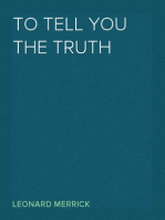 To Tell You the Truth